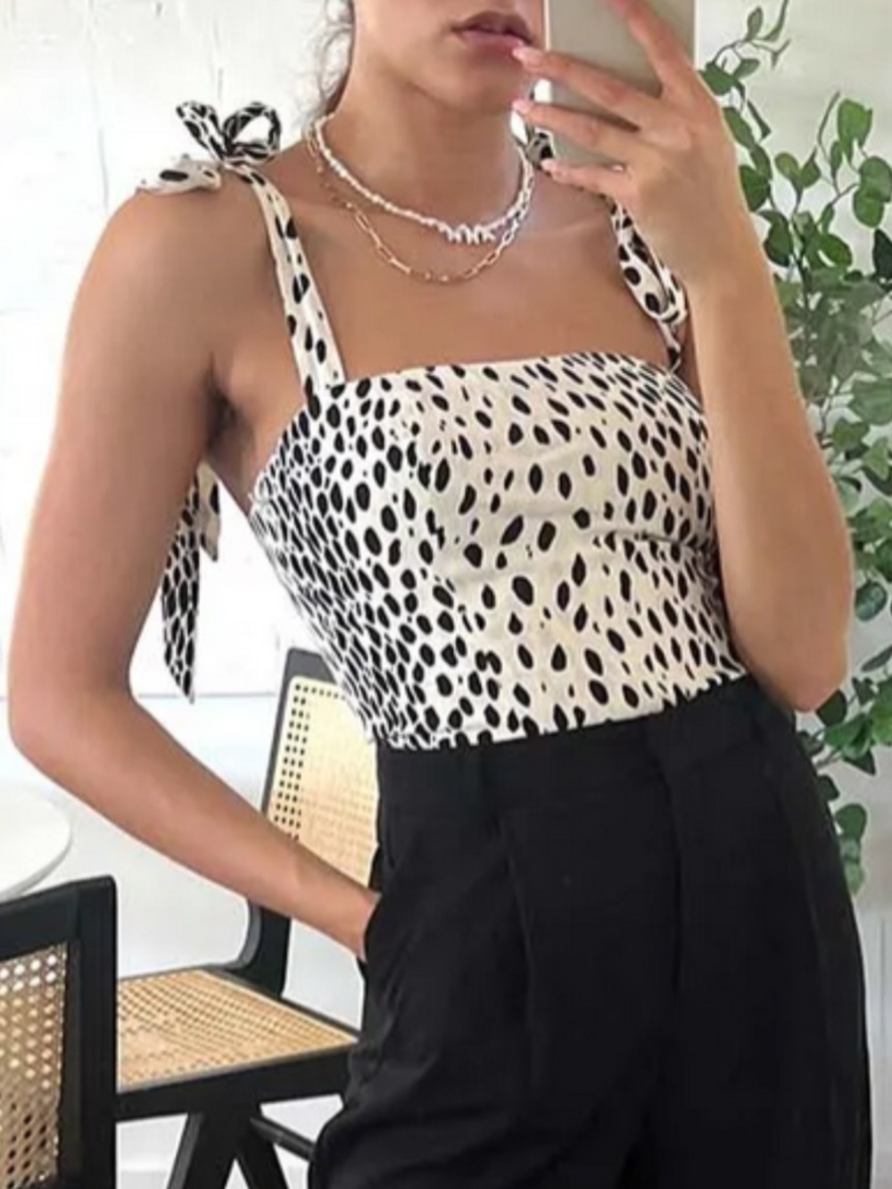 NEW Reformation Ellora Top Cheetah 2